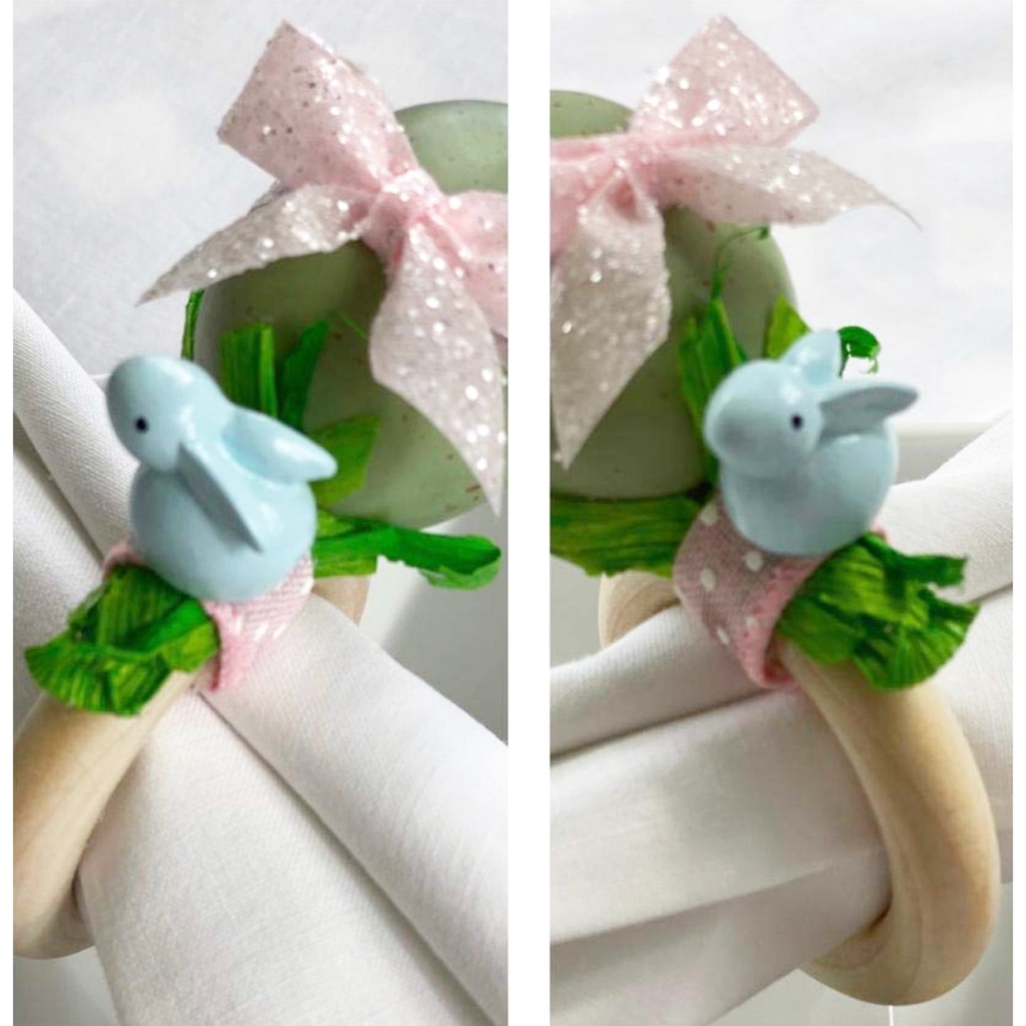 Eggs And Bunny-Set Of 4