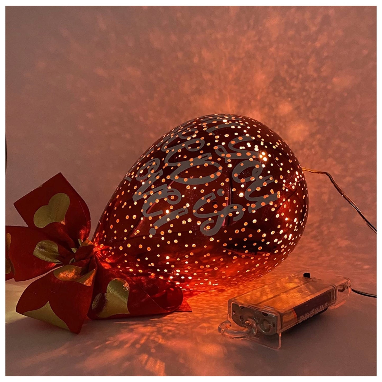 Tu Es Mon Amour! - Red Glass Ballon