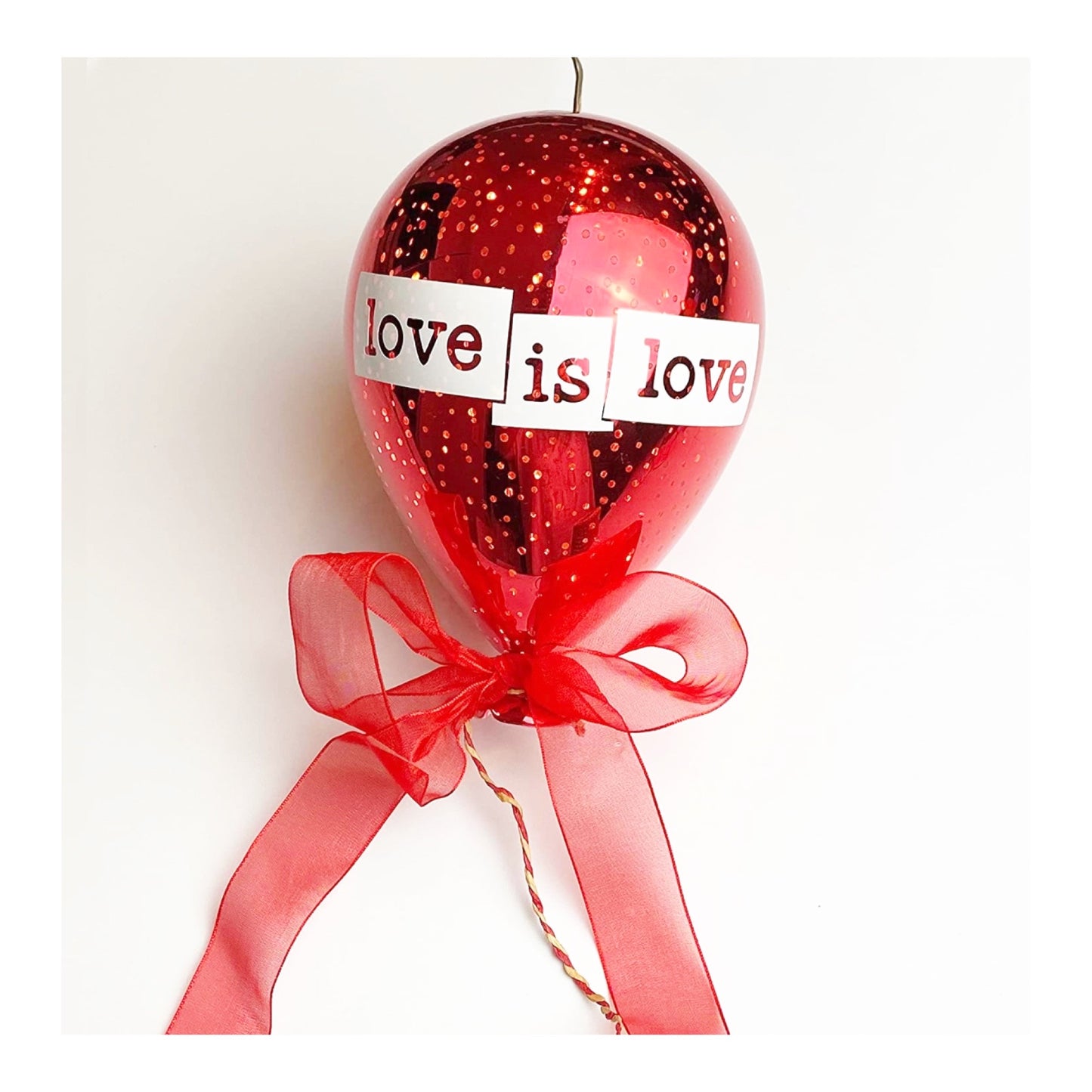 Love is Love-Personalized Glass Ballon