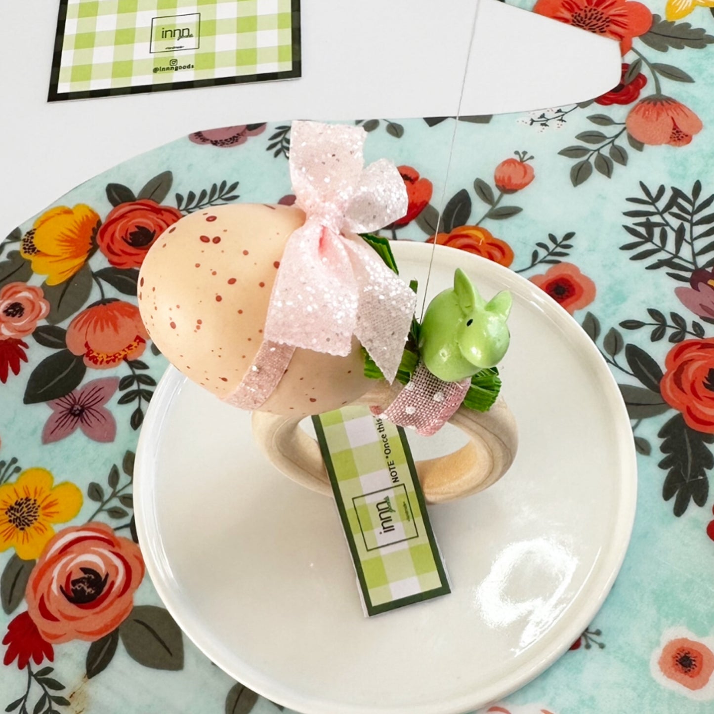 Eggs And Bunny-Set Of 4