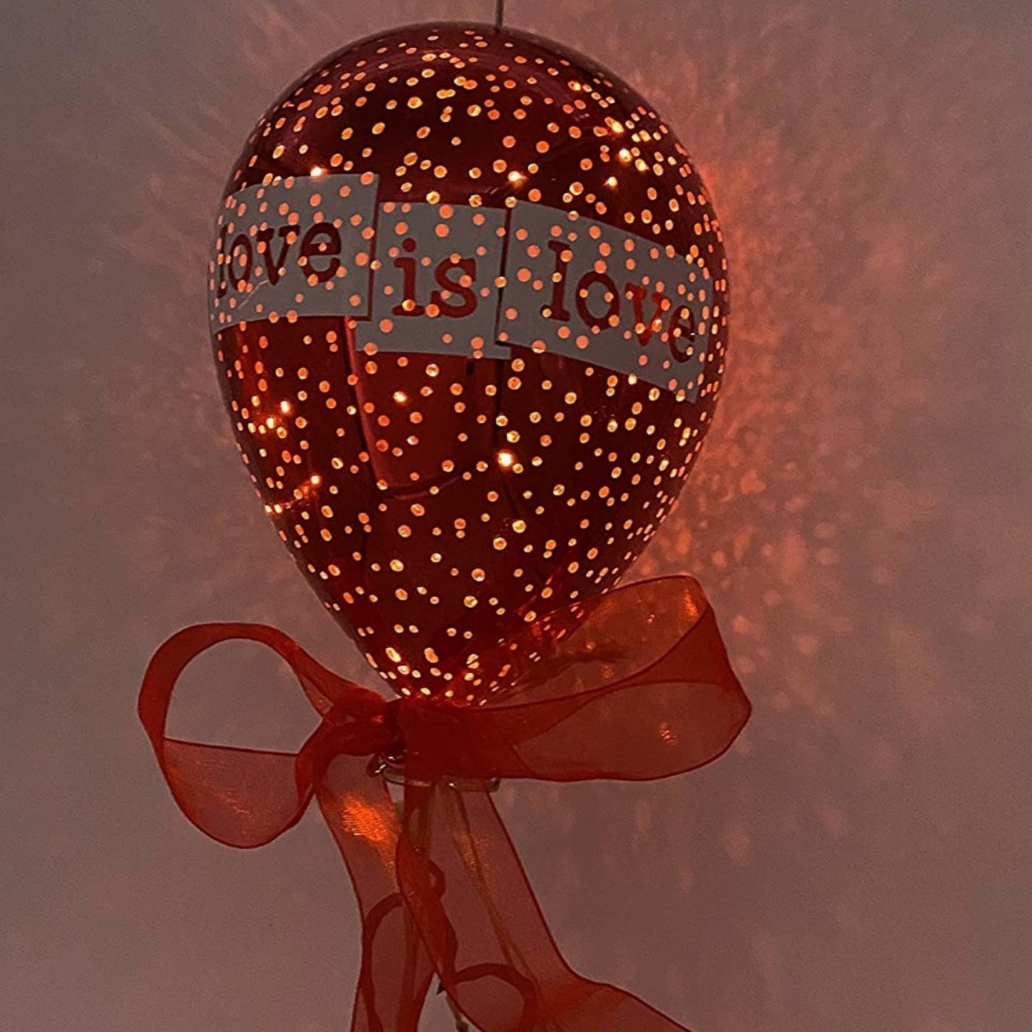 Love is Love-Personalized Glass Ballon