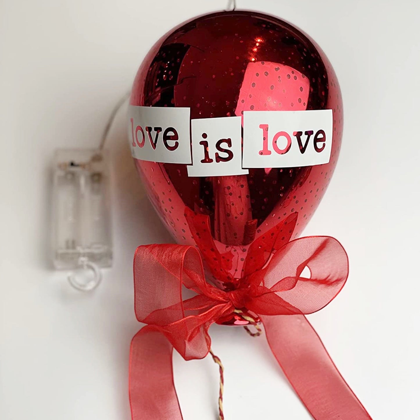 Love is Love-Personalized Glass Ballon