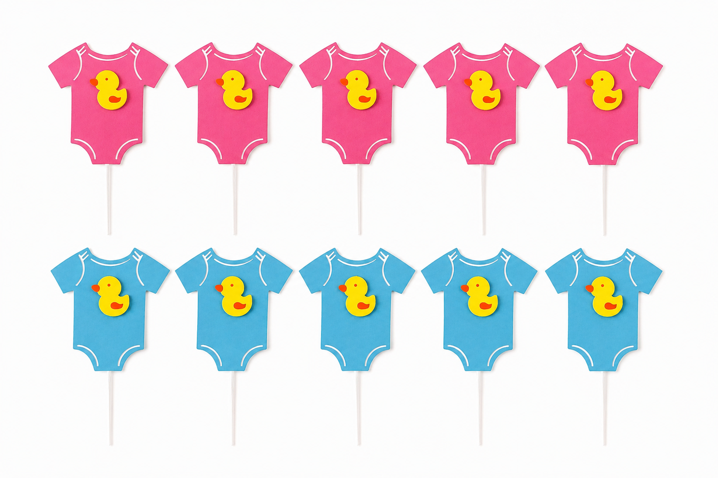 Celebratory Cupcake Toppers for Memorable Occasions - Set of 10