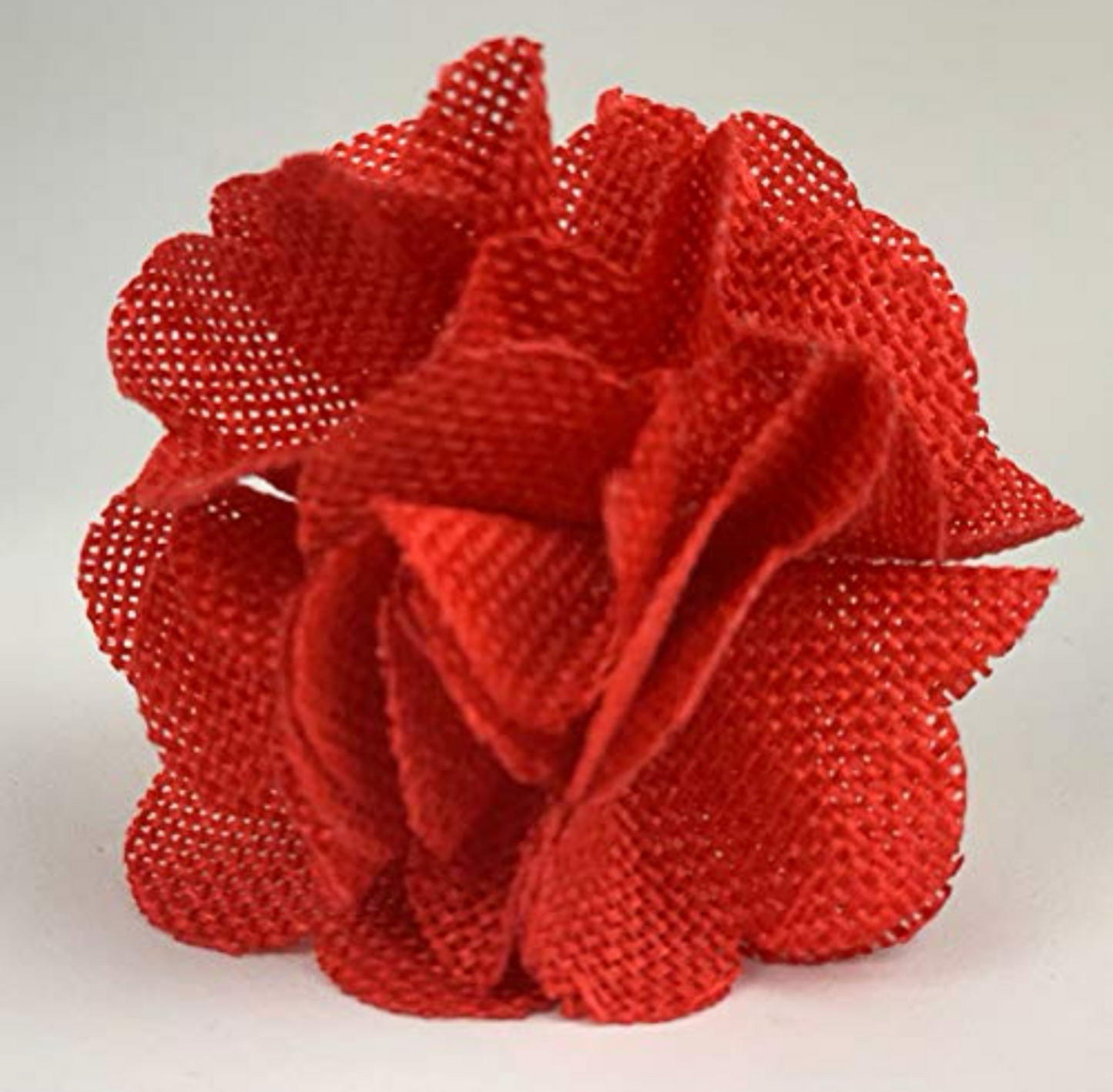 Rustic Red Carnation Napkin Rings - Set of 4