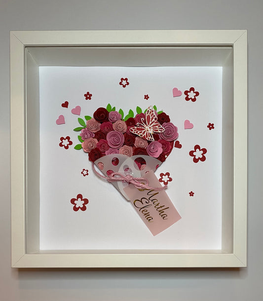 Heart Flower Bouquet