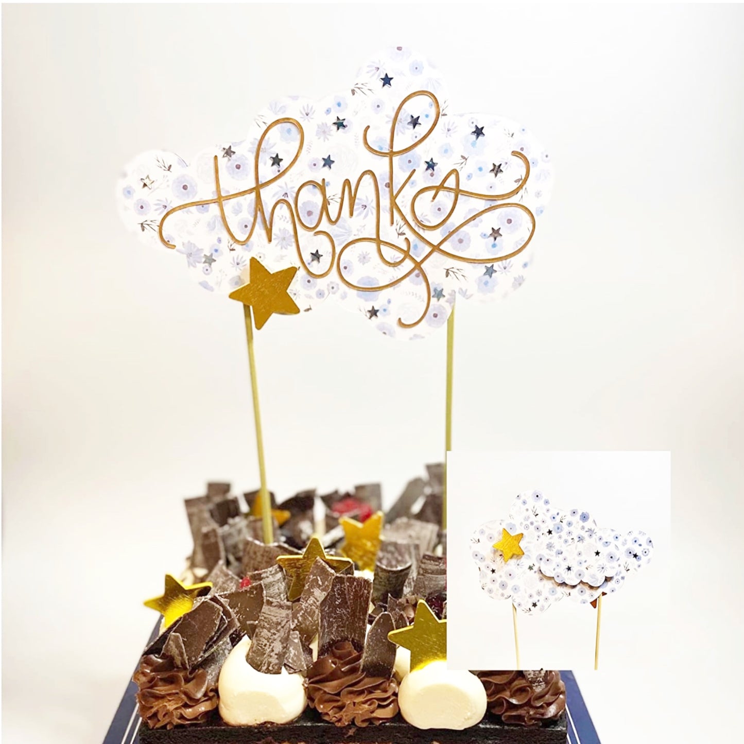 Thank’s Cake Topper