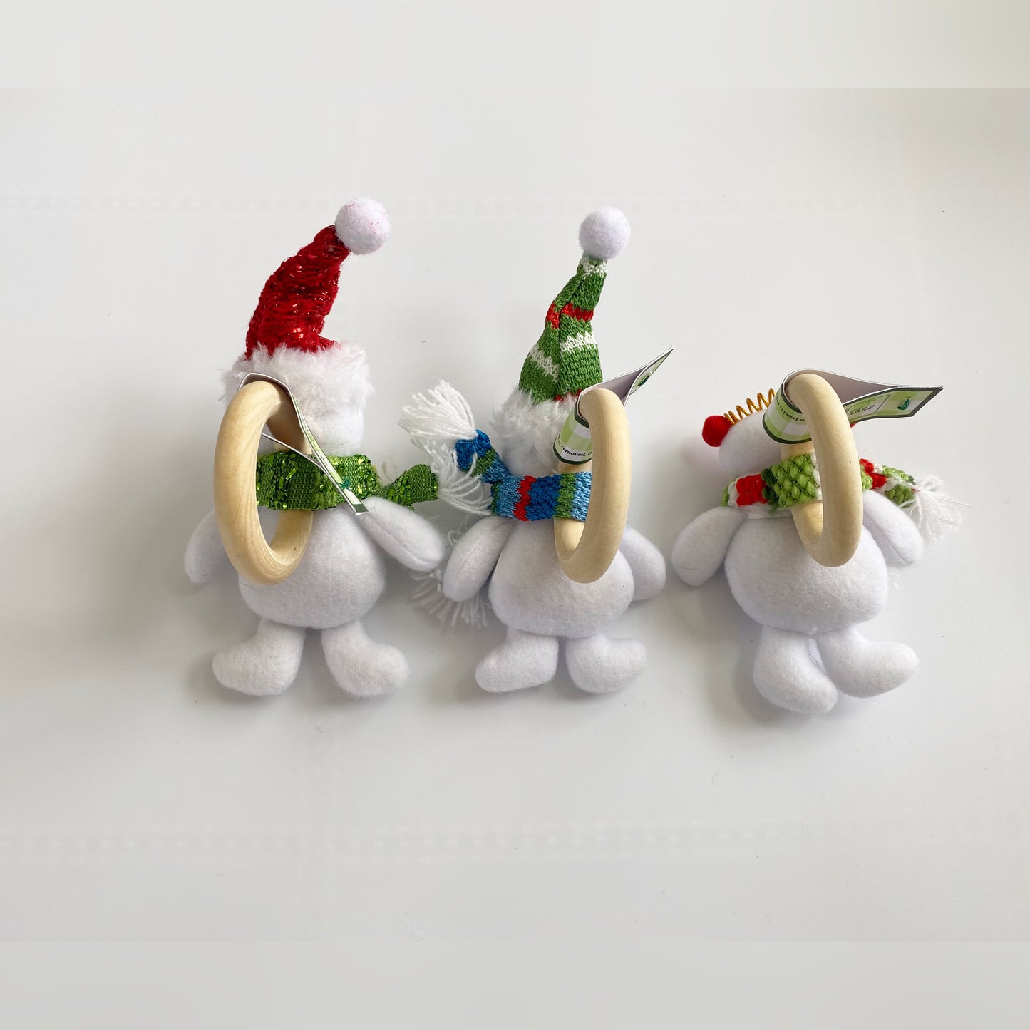 •	Joyful Snowman Napkin Rings