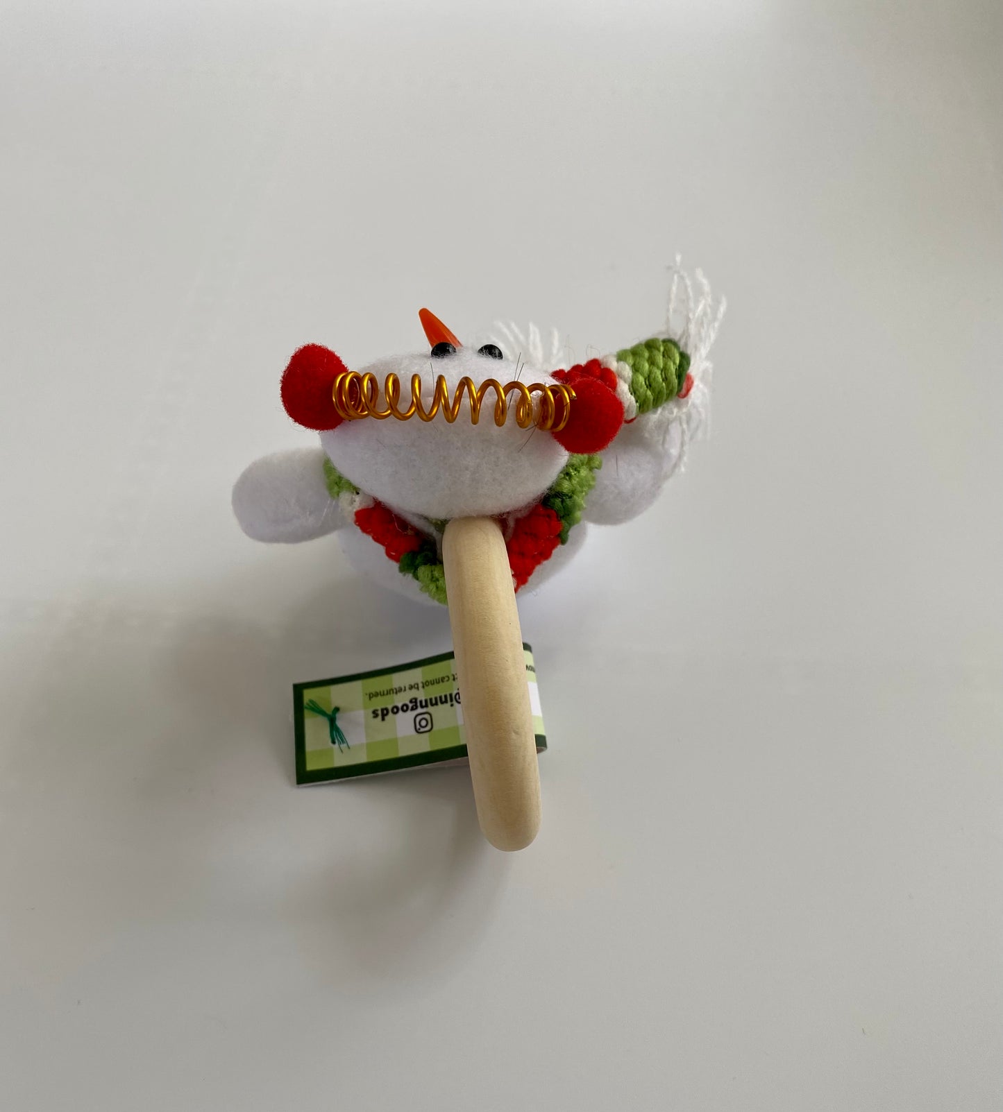 •	Joyful Snowman Napkin Rings