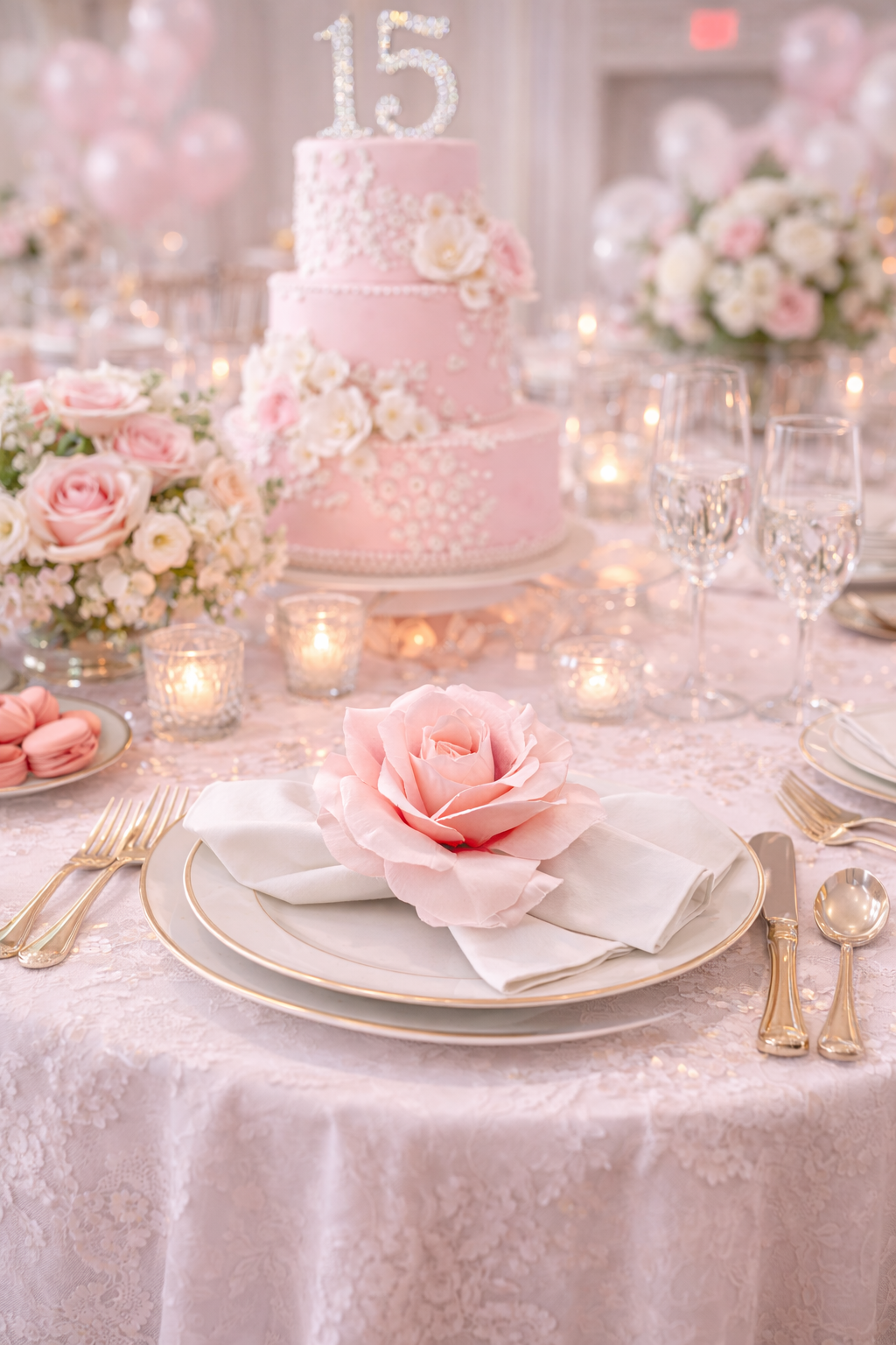 Luxury Pink Rose
