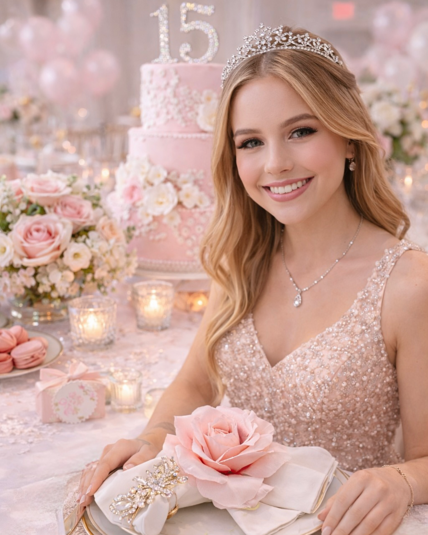 Luxury Pink Rose