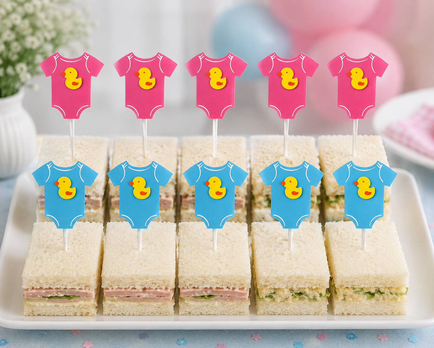 Celebratory Cupcake Toppers for Memorable Occasions - Set of 10