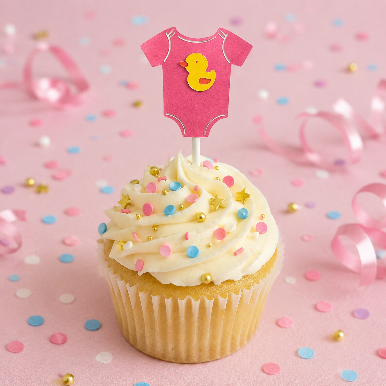 Celebratory Cupcake Toppers for Memorable Occasions - Set of 10