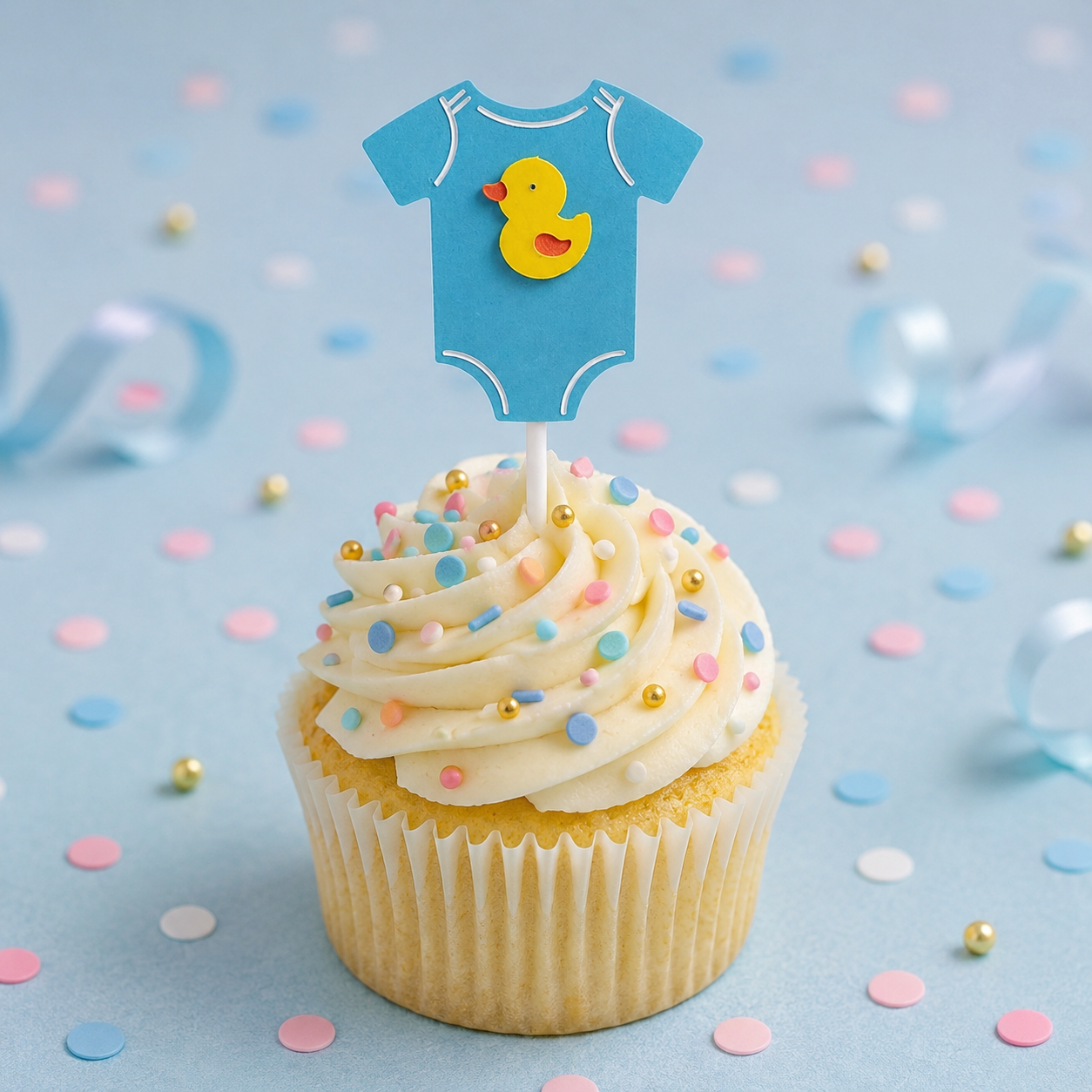 Celebratory Cupcake Toppers for Memorable Occasions - Set of 10