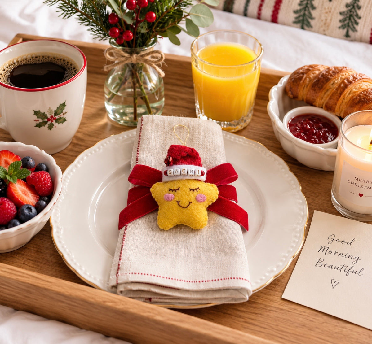 Handmade Felt Christmas Ornaments – Little Keepsakes Made with Love ❤