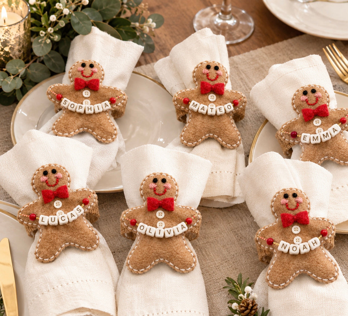 Handmade Felt Christmas Ornaments – Little Keepsakes Made with Love ❤