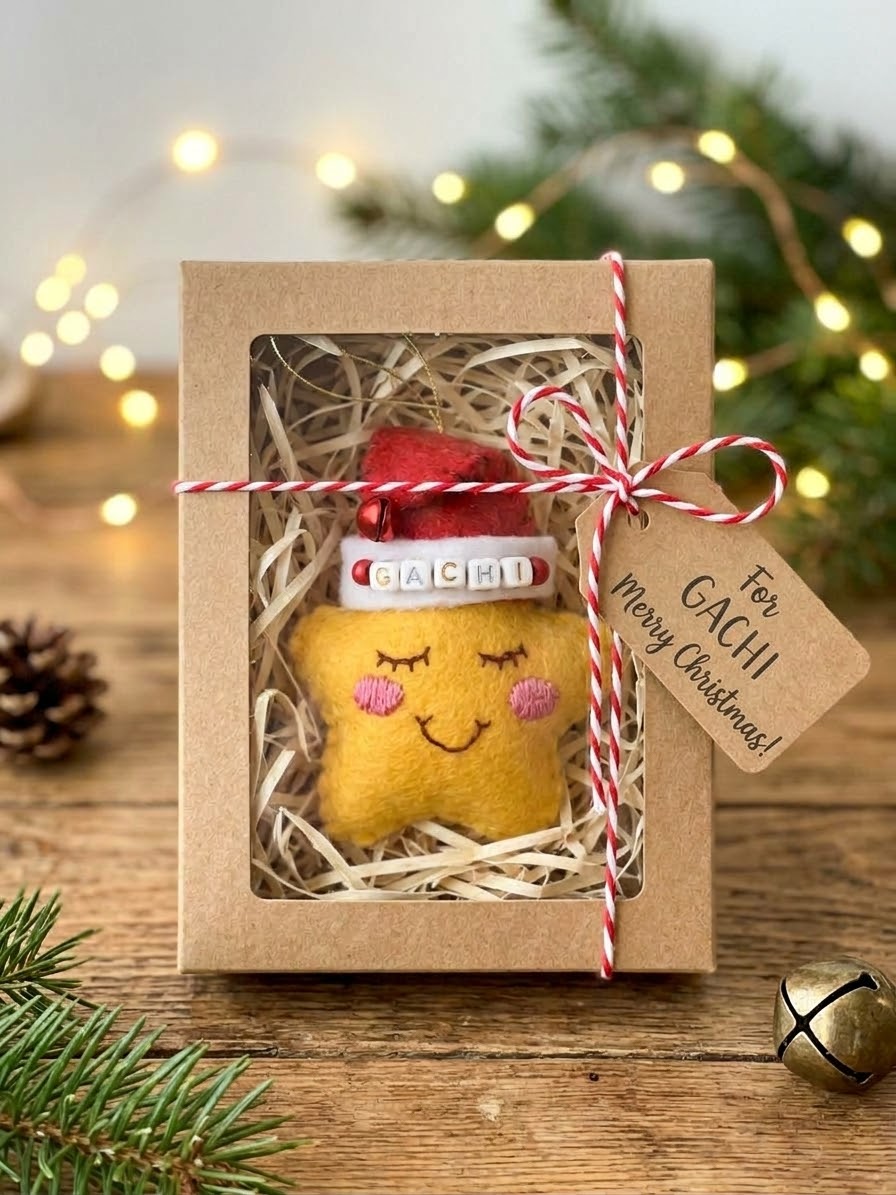 Handmade Felt Christmas Ornaments – Little Keepsakes Made with Love ❤