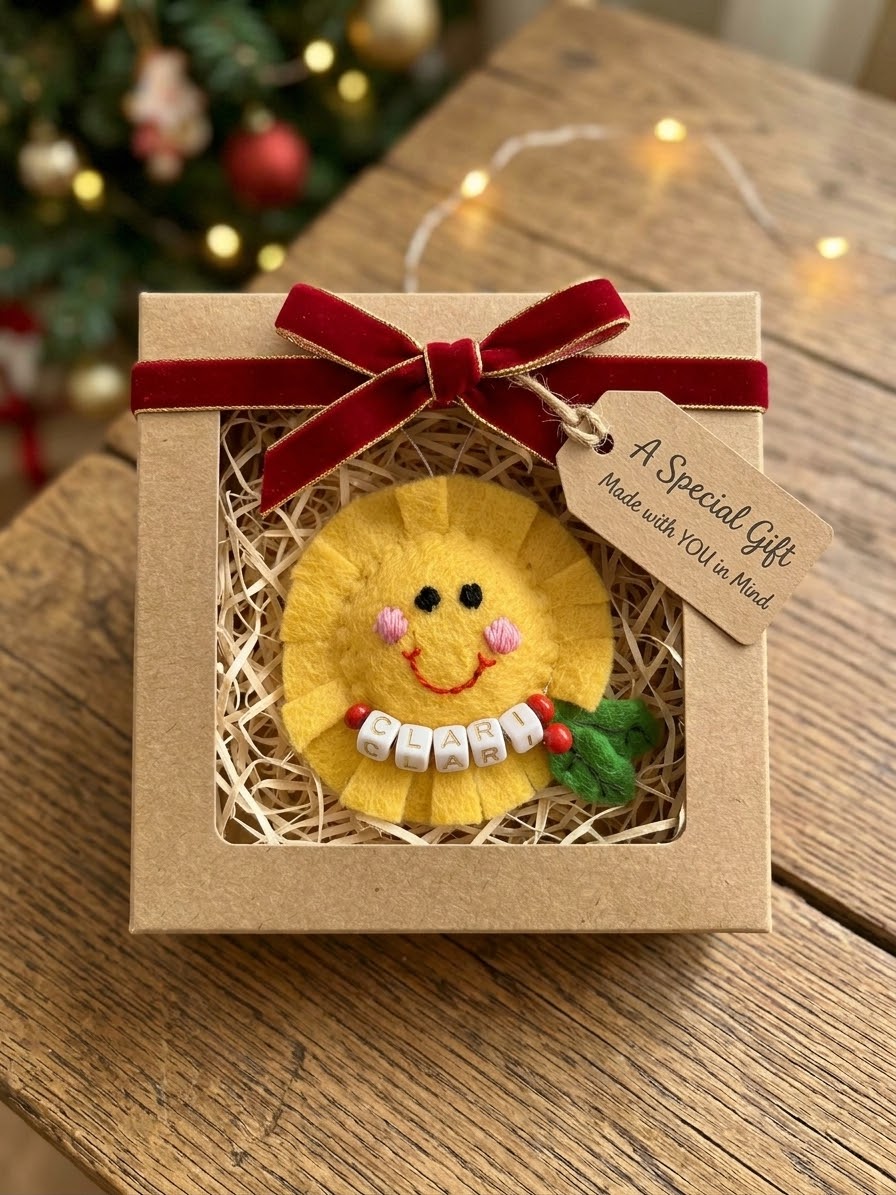 Handmade Felt Christmas Ornaments – Little Keepsakes Made with Love ❤