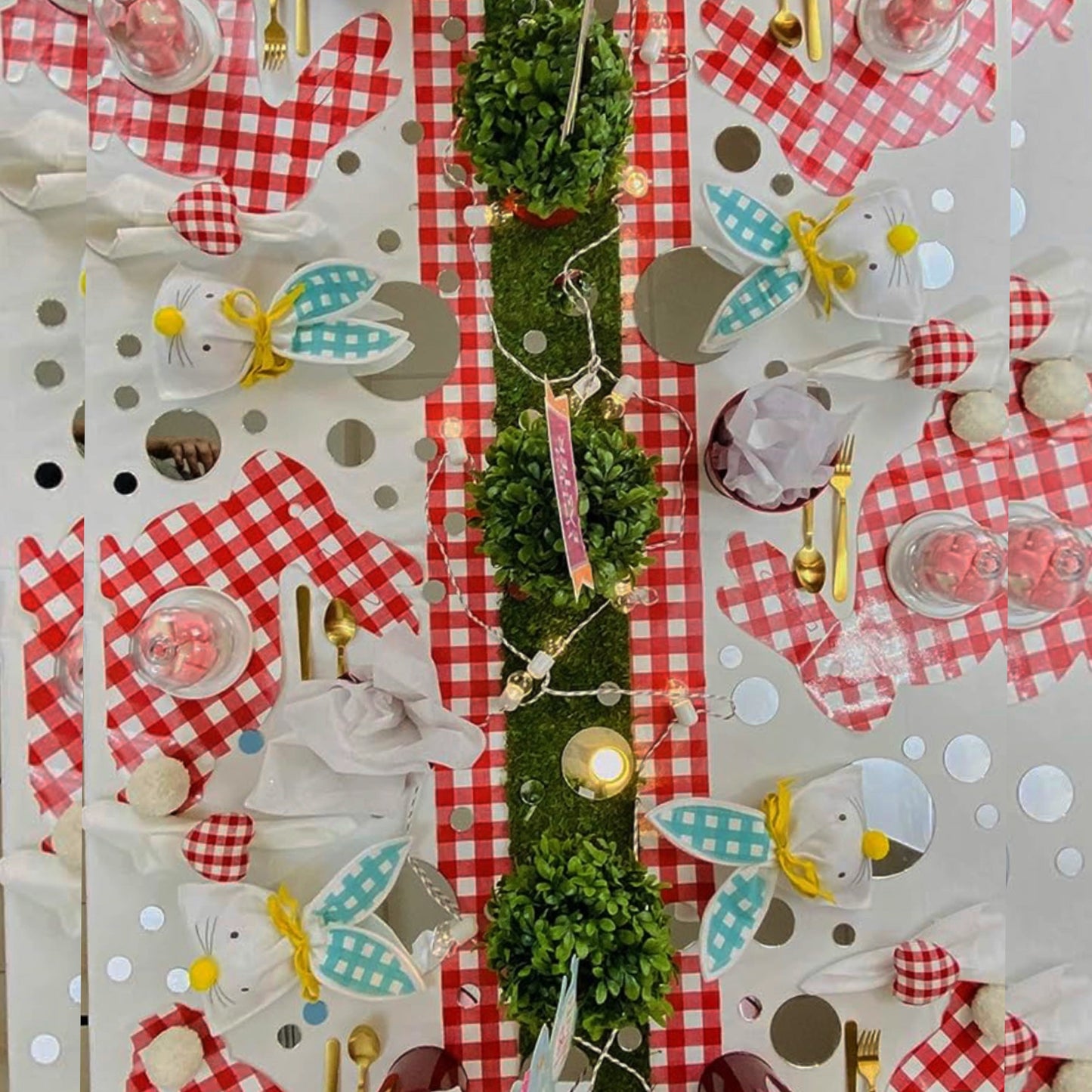 Whimsical Easter Bunny -Placemat