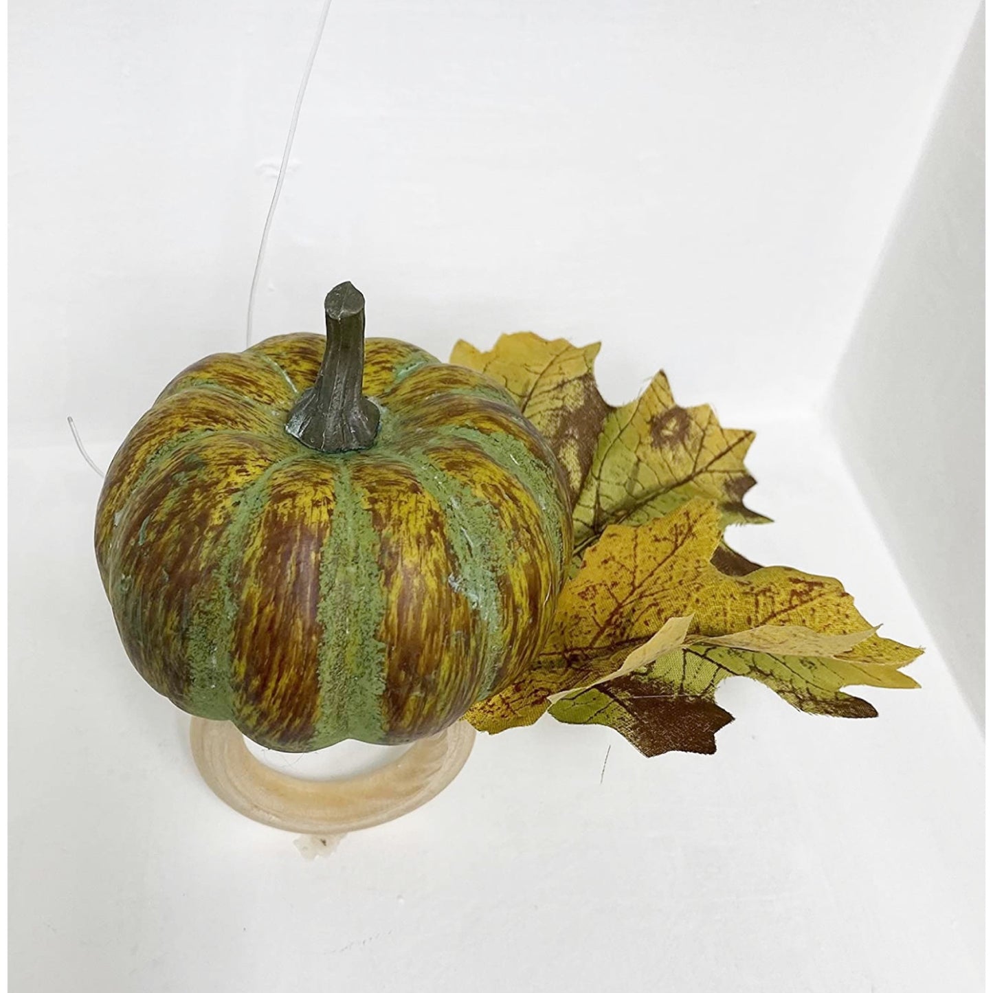 Pumpkin with leaves-Set of 4