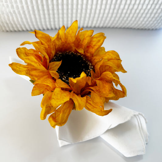 Happy Sunflower (large)-Set of 4